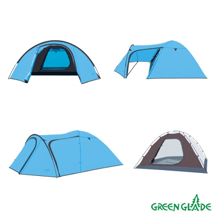 Палатка туристическая Green Glade Zoro 4 местная