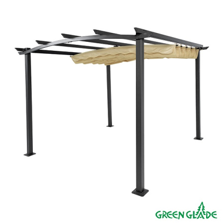 Тент садовый Green Glade 1152 3х3х2,32 м полиэстер