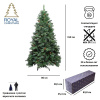 Елка искусственная Royal Christmas Detroit Premium PVC 150см