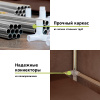 Стойка для обуви Helex Home W-07-1, коричневая