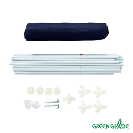 Тент садовый Green Glade 1022 2,4х2,4м/3x3x2,5м полиэстер
