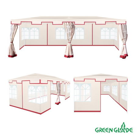 Тент садовый Green Glade 1049 3х6х2,5 м полиэстер 