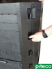 Компостер Piteco Module с крышкой 1500 чёрный 