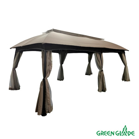 Тент садовый Green Glade 1151 3х6х2,65 м полиэстер (2 коробки)