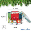 Набор ёлочных шаров Winter Glade, папье-маше, 14 шт.