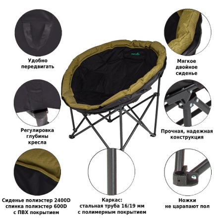 Кресло складное Green Glade 2308