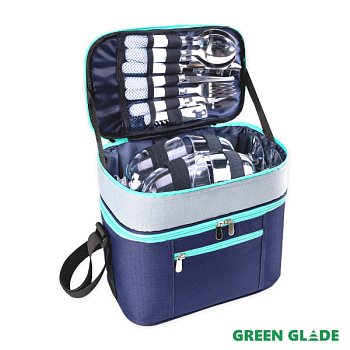 Набор для пикника Green Glade T3306 7 л / 18 предметов
