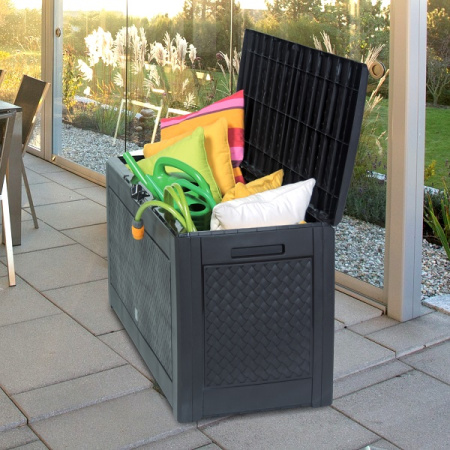 Ящик для хранения Prosperplast Boxe Matuba 310л антрацит