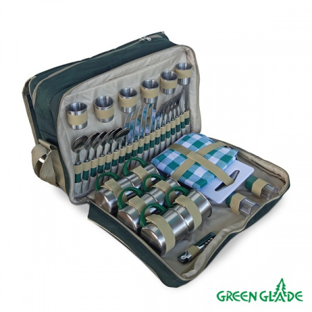 Набор для пикника Green Glade Т3653 18л / 42 предмета
