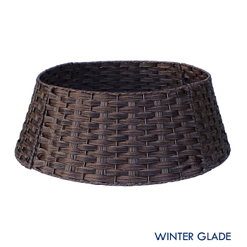 Корзина под елку Winter Glade M541, 60 см темно-коричневый