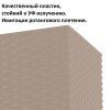Кашпо с автополивом Prosperplast Rato Case High 30л, мокко