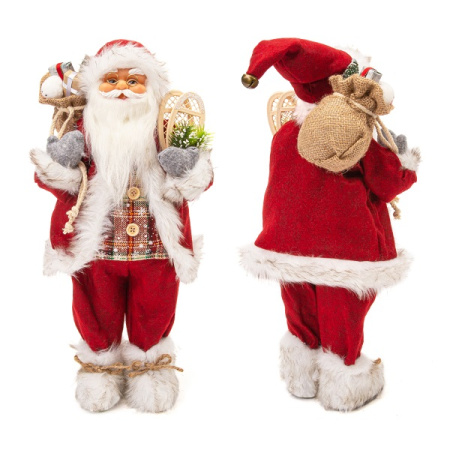 Фигурка Дед Мороз 46 см (красный)