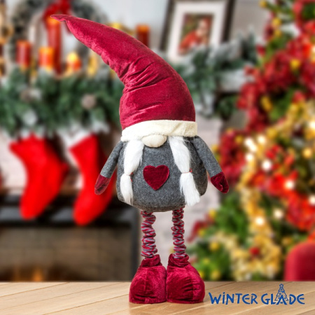 Фигурка Гномочка на телескопических ногах 80/125 см