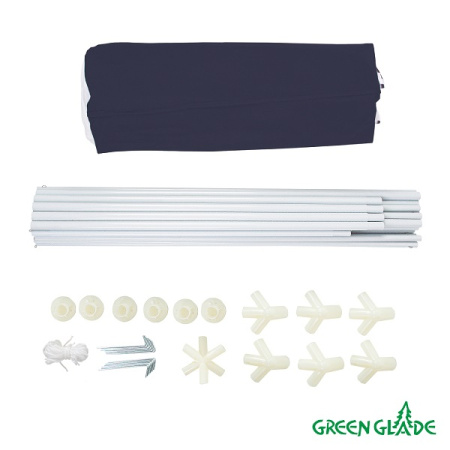 Тент садовый Green Glade 10061 2х2х2х2,6м полиэстер