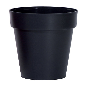 Кашпо для цветов Prosperplast Cube 29л, антрацит