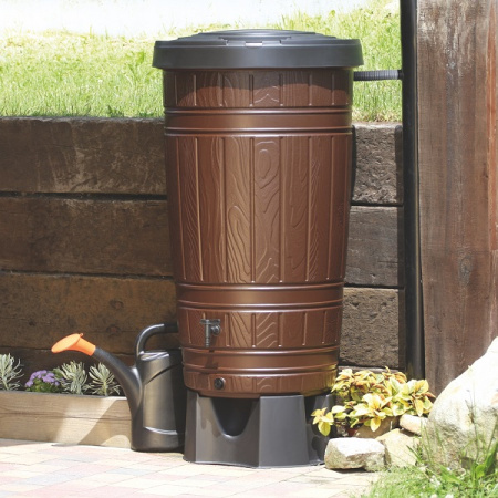 Водосборник Prosperplast Woodcan 265л, коричневый
