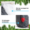 Фигурка Гном 35 см (красный/серый)