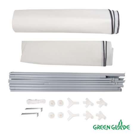 Шатер-беседка Green Glade 1050 3х4х2,5м полиэстер