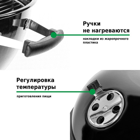 Гриль-барбекю Green Glade K222