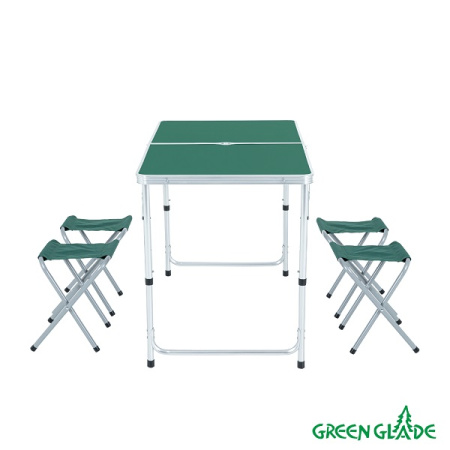 Набор мебели для пикника Green Glade M790-3 (зелёный)
