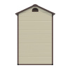 Сарай WOTEX Storage-01-1, бежевый с коричневым, 134*104*204 см