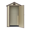 Сарай WOTEX Storage-01-1, бежевый с коричневым, 134*104*204 см