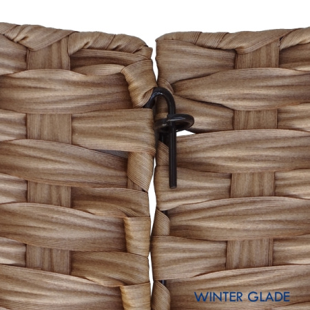 Корзина под елку Winter Glade M532, 65 см светло-коричневый