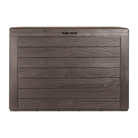 Ящик для хранения Prosperplast Woodebox 190л, венге