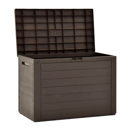 Ящик для хранения Prosperplast Woodebox 190л, венге