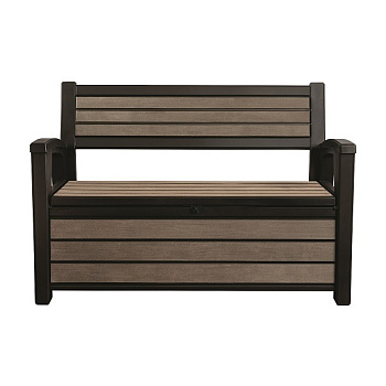Скамья-сундук садовая Keter Hudson Storage Bench 227л коричневый 
