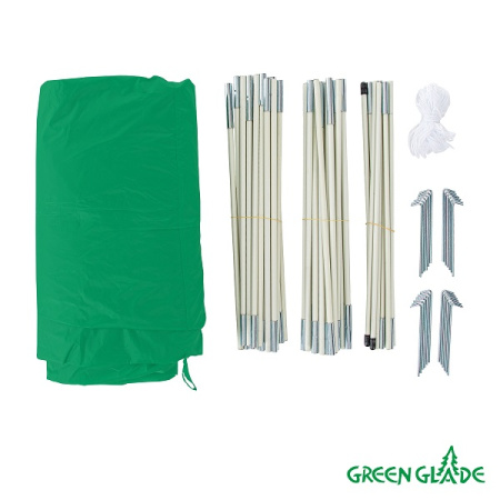 Палатка-шатер Green Glade 1264 4х4х2,65/2м полиэстер